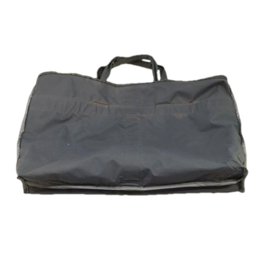 SIR BENTLEY—Vintage—Large Gray Lightweight Foldable Tote Bag 18 1/2” x 12” - Picture 9 of 15